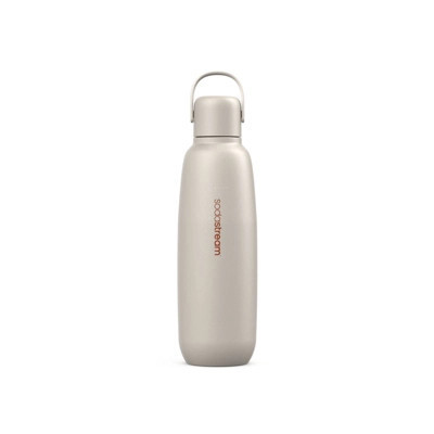 SodaStream GO Metal Water Bottle Sand | Target