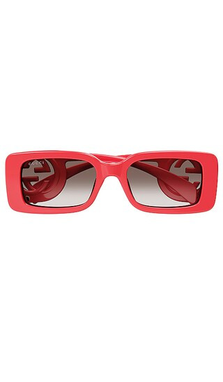 Chaise Lounge Rectangle in Bright Red | Revolve Clothing (Global)