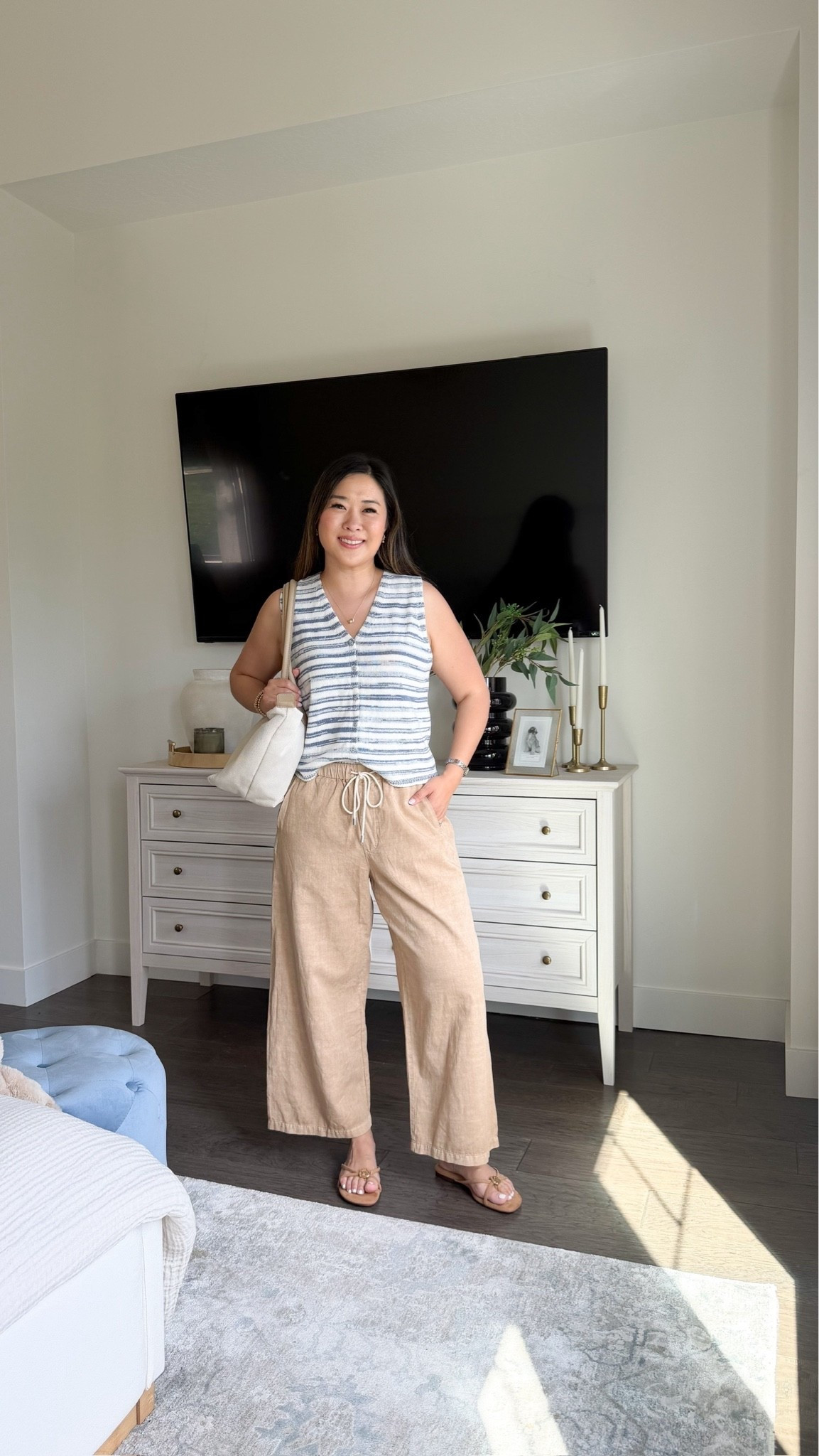 Summer style, summer fashion, outfit inspo, stripes, easy ootd, tcs, trending

#LTKootd #LTKSeasonal #LTKPetite