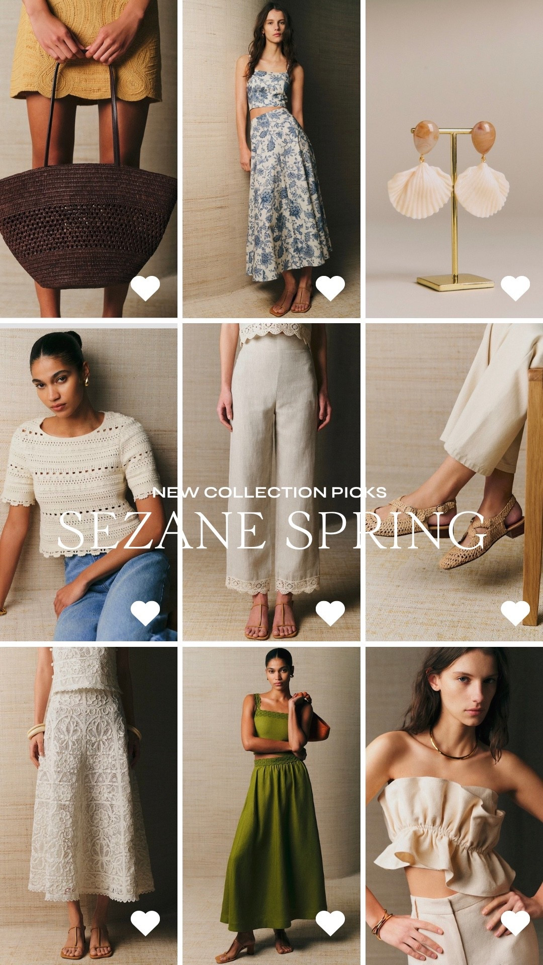 New @SEZANE spring collection favorites 🫶🏻

sezane, Sezane dress, Sezane spring, Sezane bag 

#LTKSeasonal
