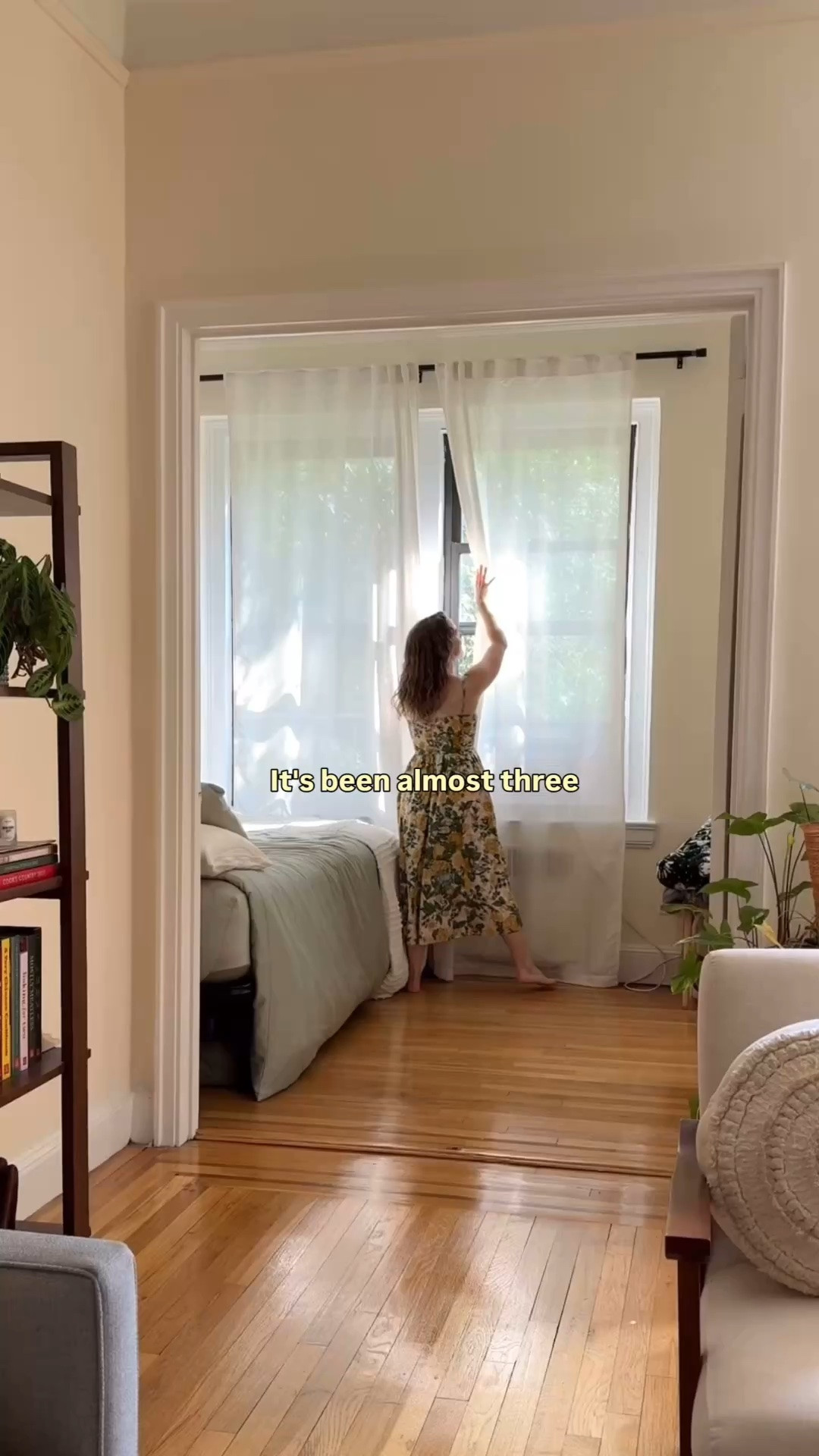 #ad NYC Apartment bedroom makeover! I’ve procrastinated on decorating this giant wall for almost 3 years but that ends today! This was the easiest  makeover and you can type BEDROOM for all the details on my @Wayfair  apartment decor!
 #Wayfair #Wayfairpartner #bedroommakeover

#LTKHome