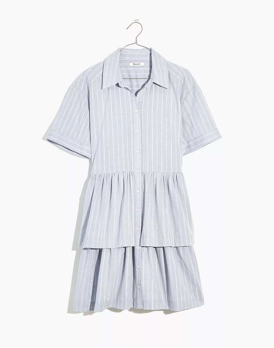 Tiered Resort Shirtdress in Stripe | Madewell