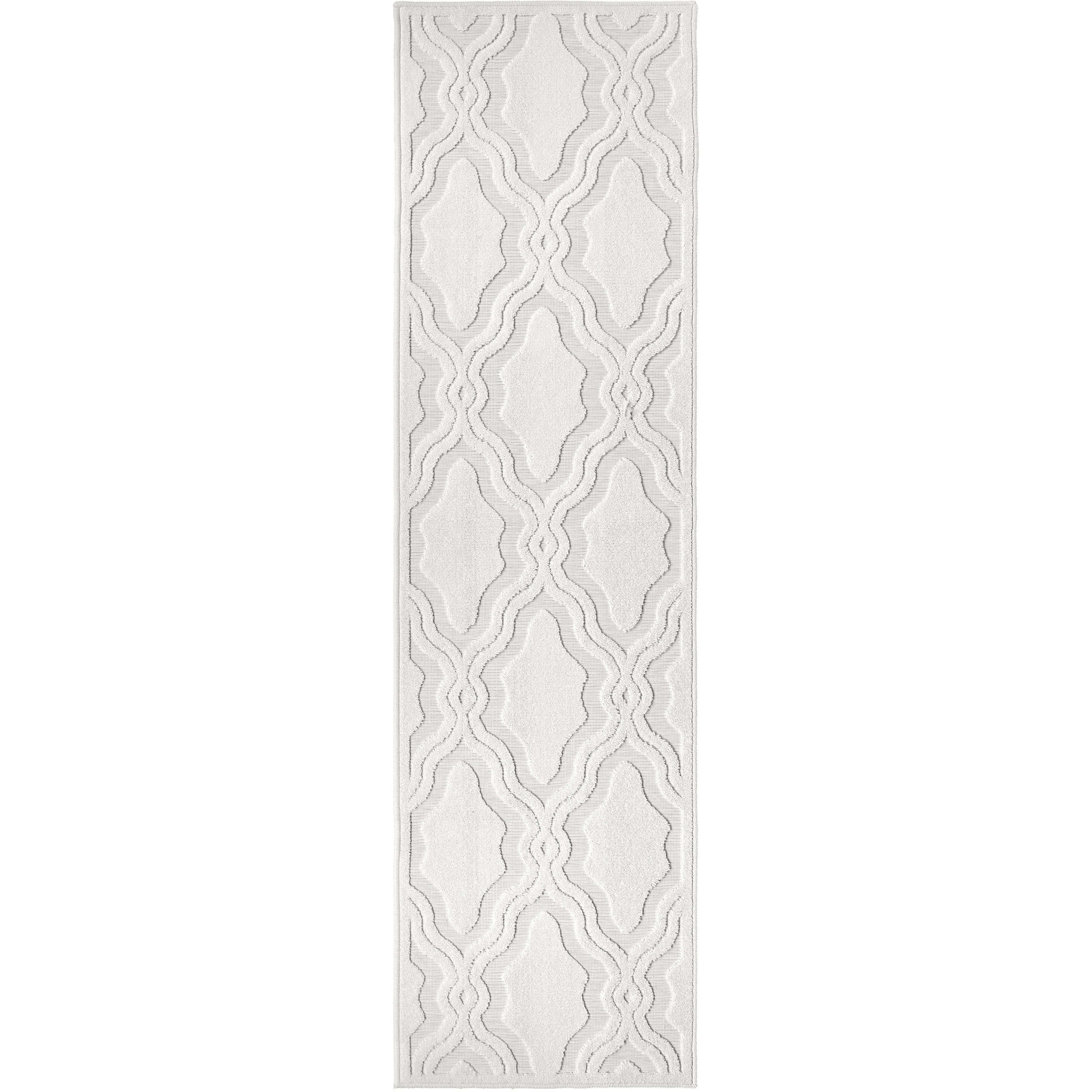 My Texas House Cotton Blossom, Country/Cottage, Geometric, Woven Runner Rug, 1'11" x 7'6" - Walma... | Walmart (US)