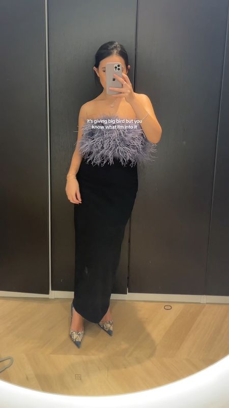 ostrich feather top - love this for a night out, something a bit more special 

#LTKstyletip #LTKeurope #LTKMostLoved