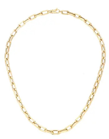 Italian Chain Link Necklace, 5.3mm | Nordstrom