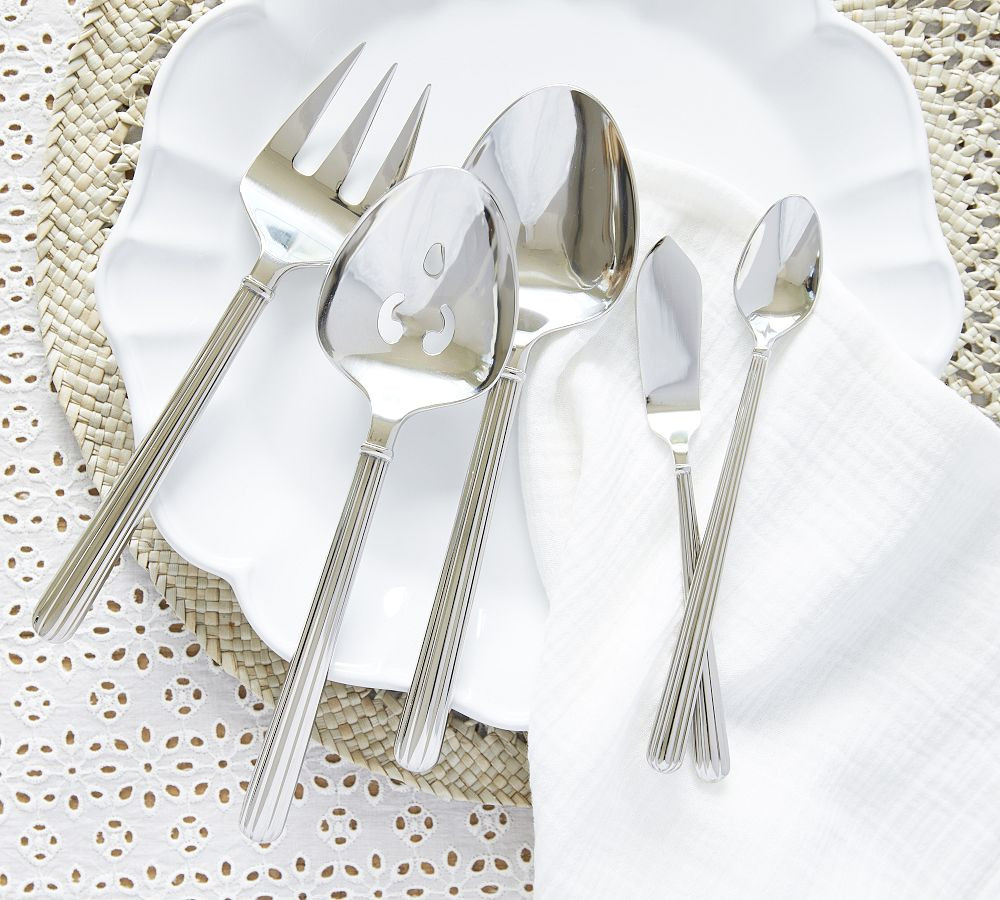 Monique Lhuillier Rivoli 5-Piece Hostess Set | Pottery Barn (US)
