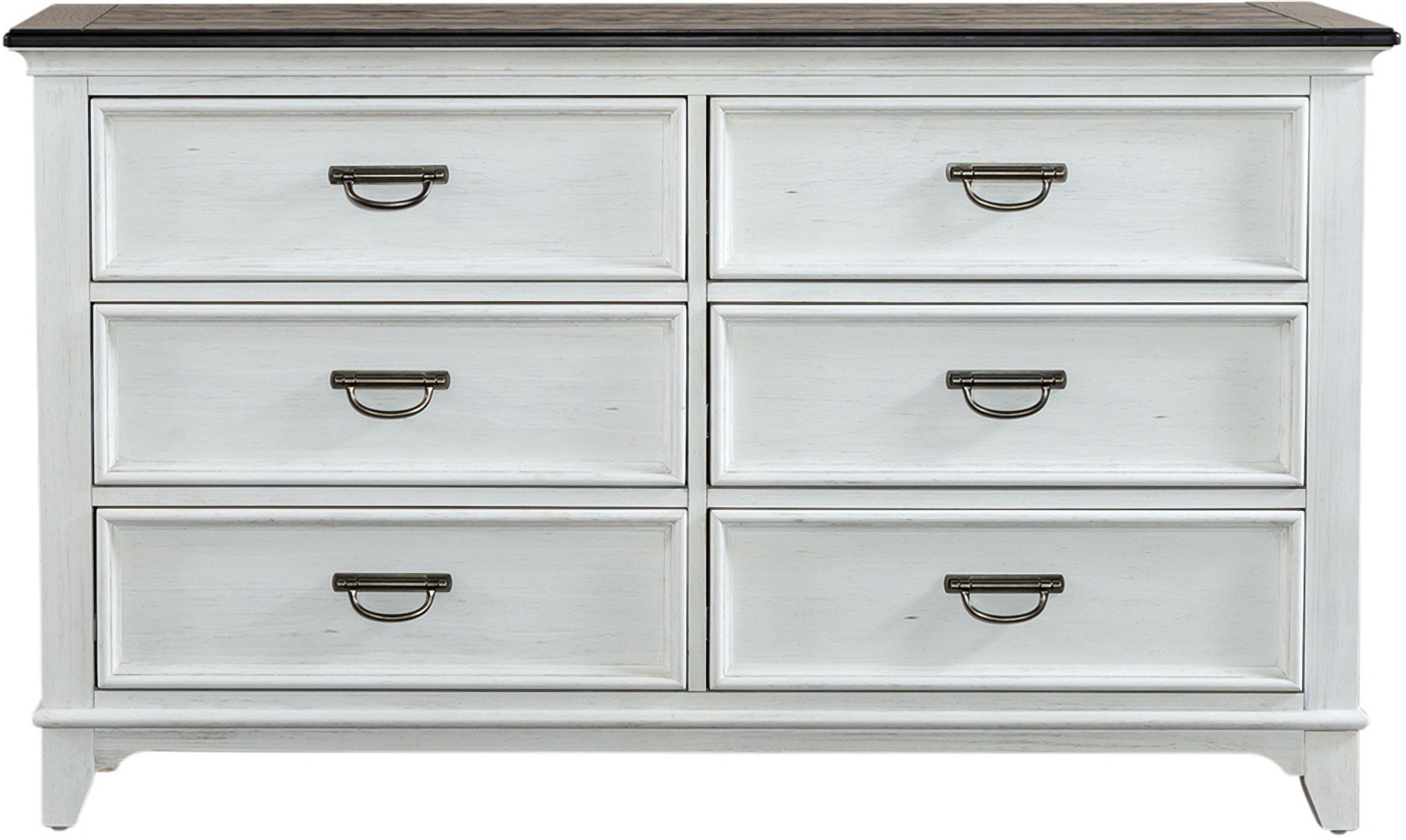 Allyson Park 6 Drawer Dresser | 1stopbedrooms