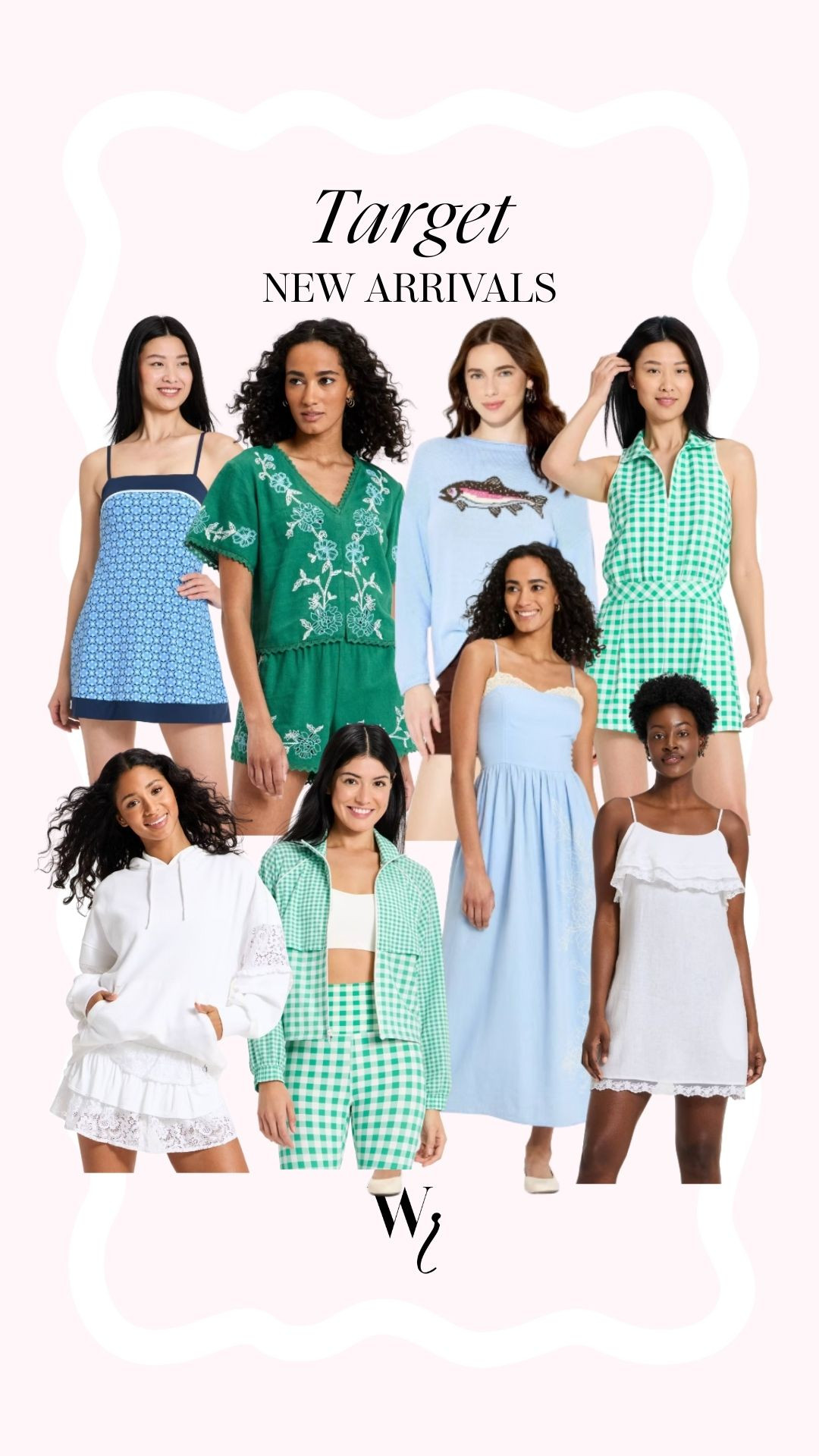 Target new spring arrivals, blue and green spring looks 

 

#LTKootd
