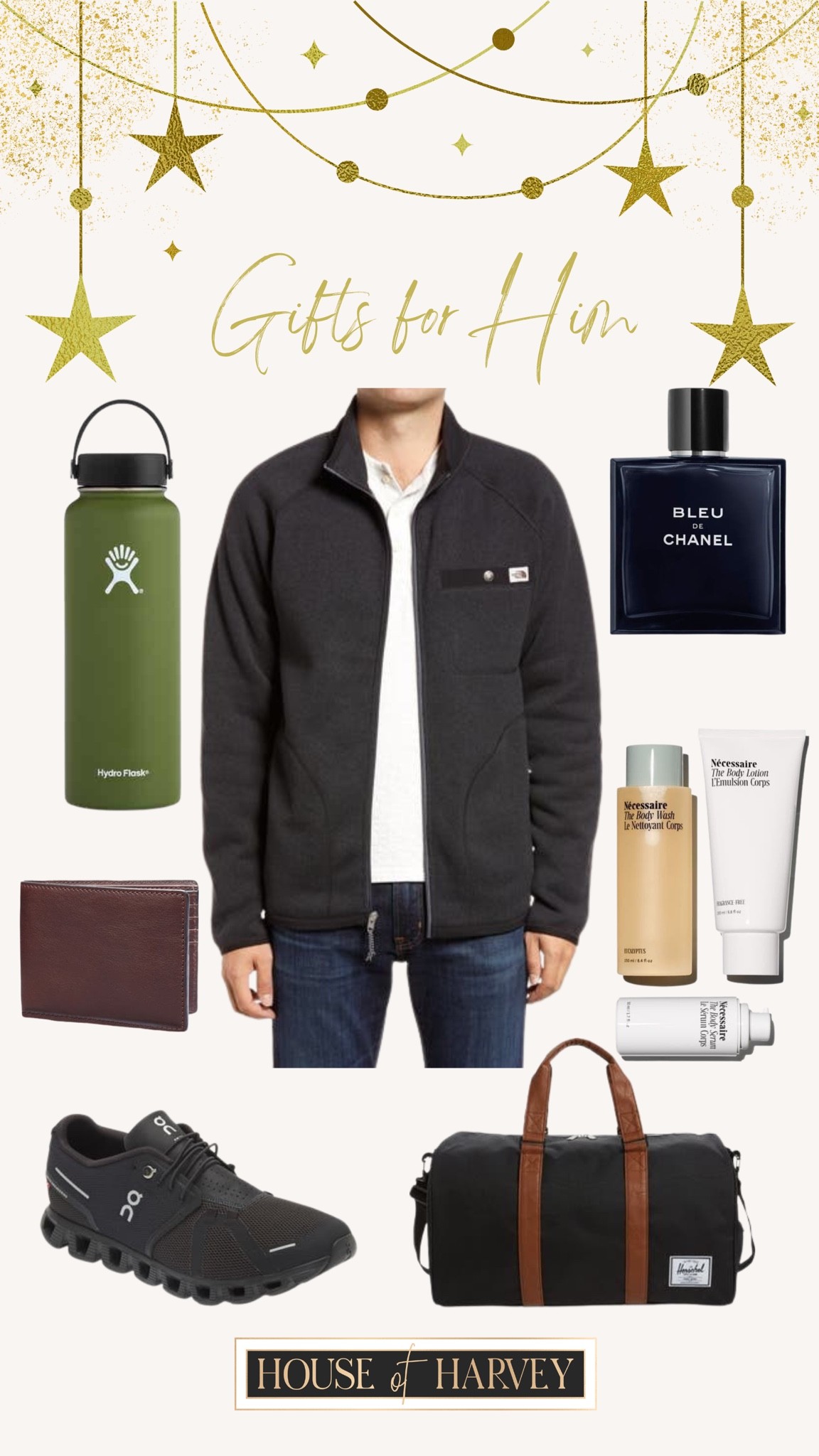 Gifts for him! 

Holiday style, style tip, gifts, wish list, mens, jacket, hydroflask, cologne, beauty, travel bag, shoes, wallet 

#LTKHoliday #LTKmens #LTKstyletip