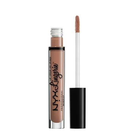 NYX Professional Makeup Lip Lingerie Long-Lasting Matte Liquid Lipstick with Vitamin E Satin Ribbon | Walmart (US)