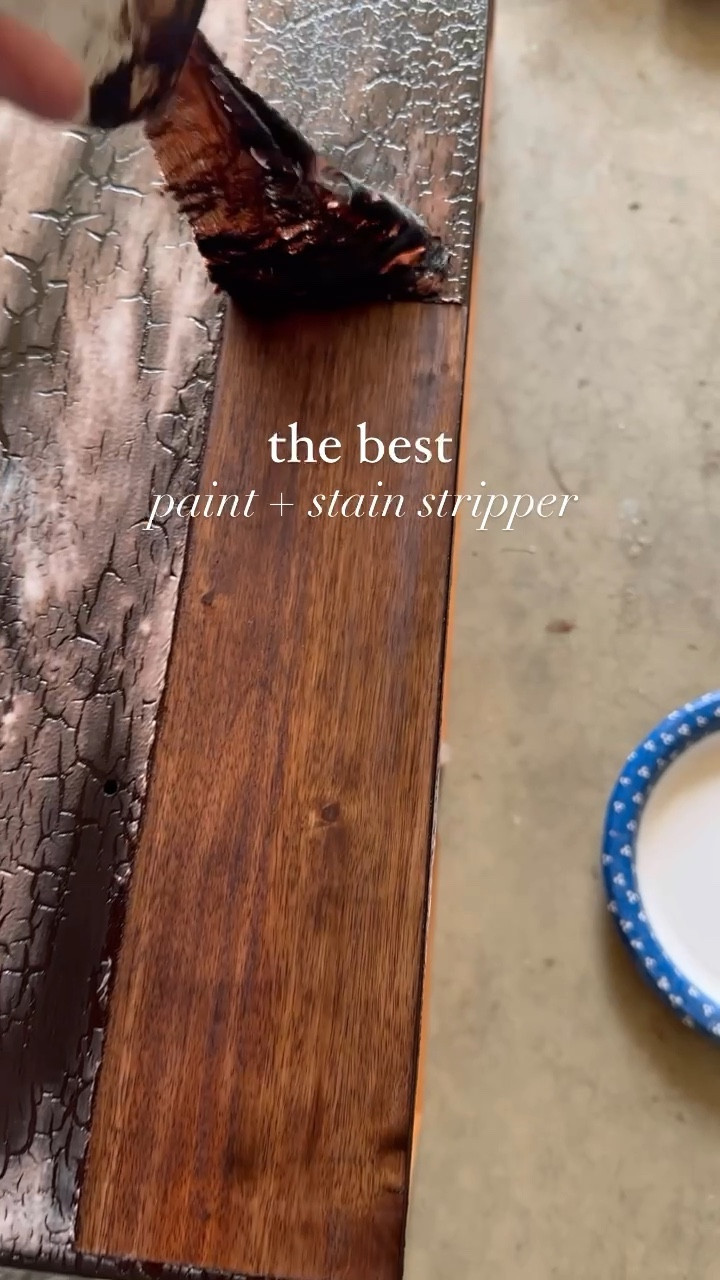 The BEST stripper around! 😏

I’ve tried a lot of different methods and this beats them all!

• Smart Strip:
- peels easily
- no covering w/ plastic wrap
- ready to scrape in 30 mins
- no harsh fumes

#LTKFind #LTKunder50 #LTKhome