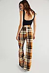 Plaid Jules Pants | Free People (Global - UK&FR Excluded)