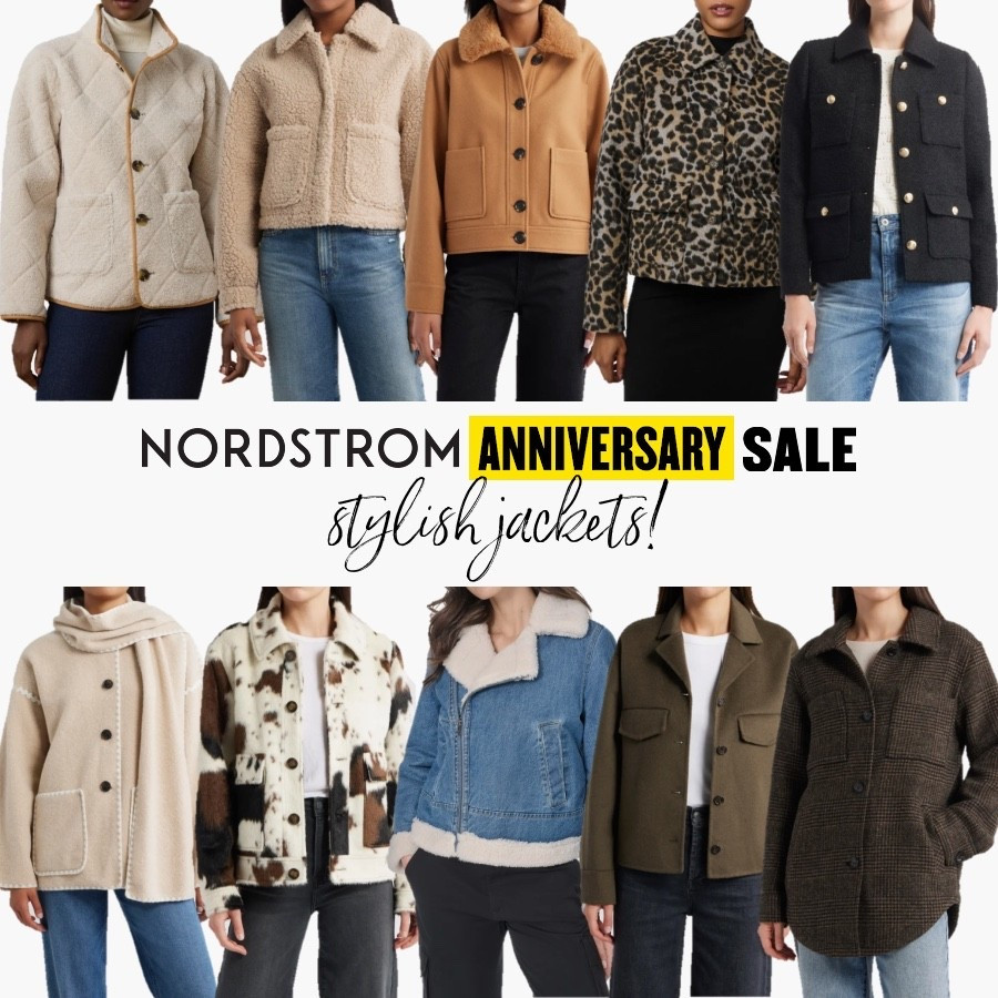 All my favorite jackets in the Nordstrom Anniversary sale under $200! 
.
NSale shirt jacket denim jacket shacket 

#LTKStyleTip #LTKSeasonal #LTKSaleAlert