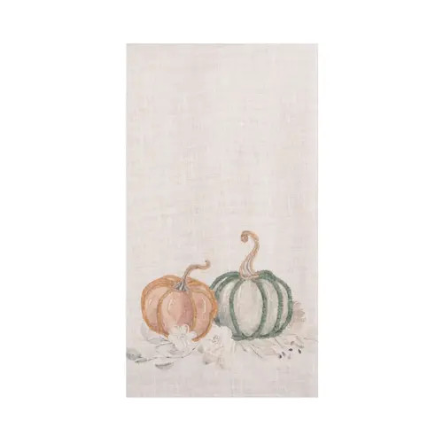 C&F Home Autumn Fields Pumpkin 100% Cotton Handtowel in Beige at Nordstrom | Nordstrom