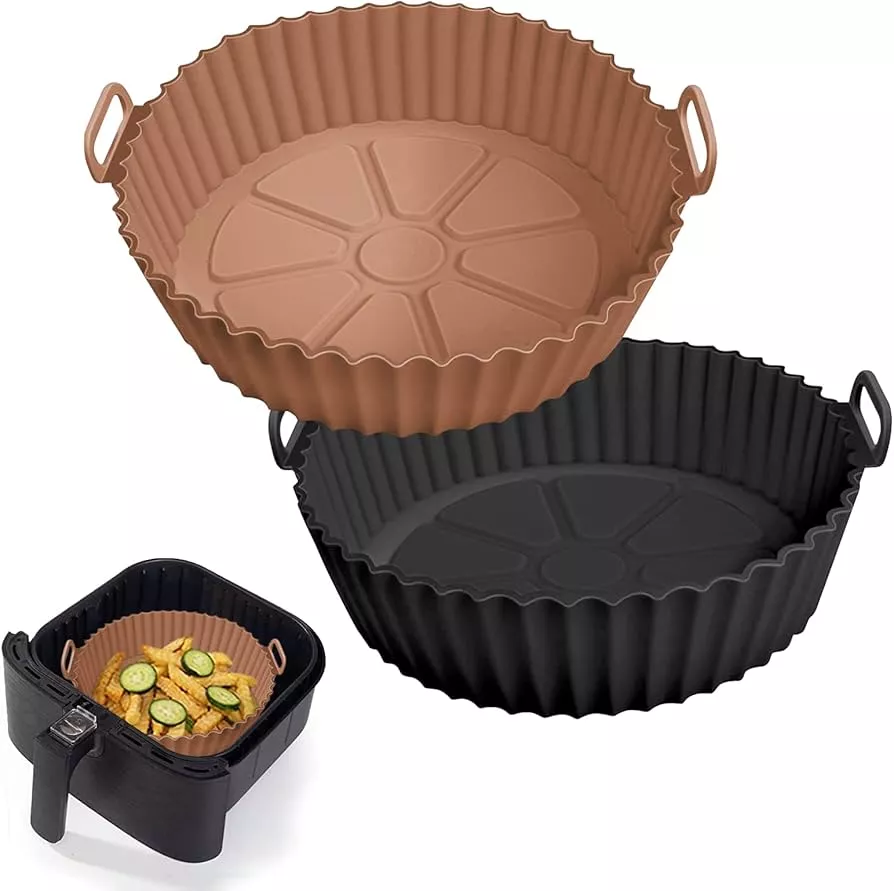 Combler Air_Fryer_Liners Silicone Air Fryer Liners, Air Fryer