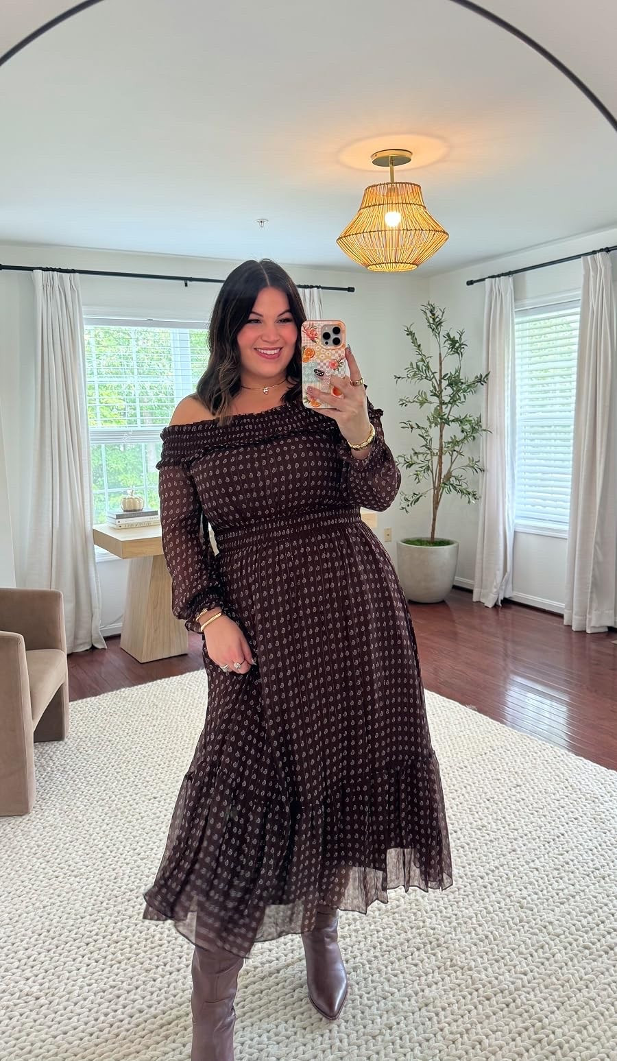 Found the perfect fall dress for family photos or even a fall wedding!

Wearing a size xl

#LTKMidsize #LTKWedding #LTKSeasonal