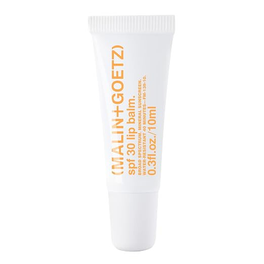 Malin + Goetz SPF 30 Lip Balm, 0.3fl oz, 10ml – Water Resistant Lip Moisturizer, SPF Lip Balm, ... | Amazon (US)