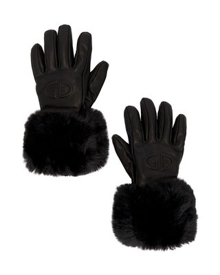 Goldbergh Lady Gloves in Black | FWRD | FWRD 