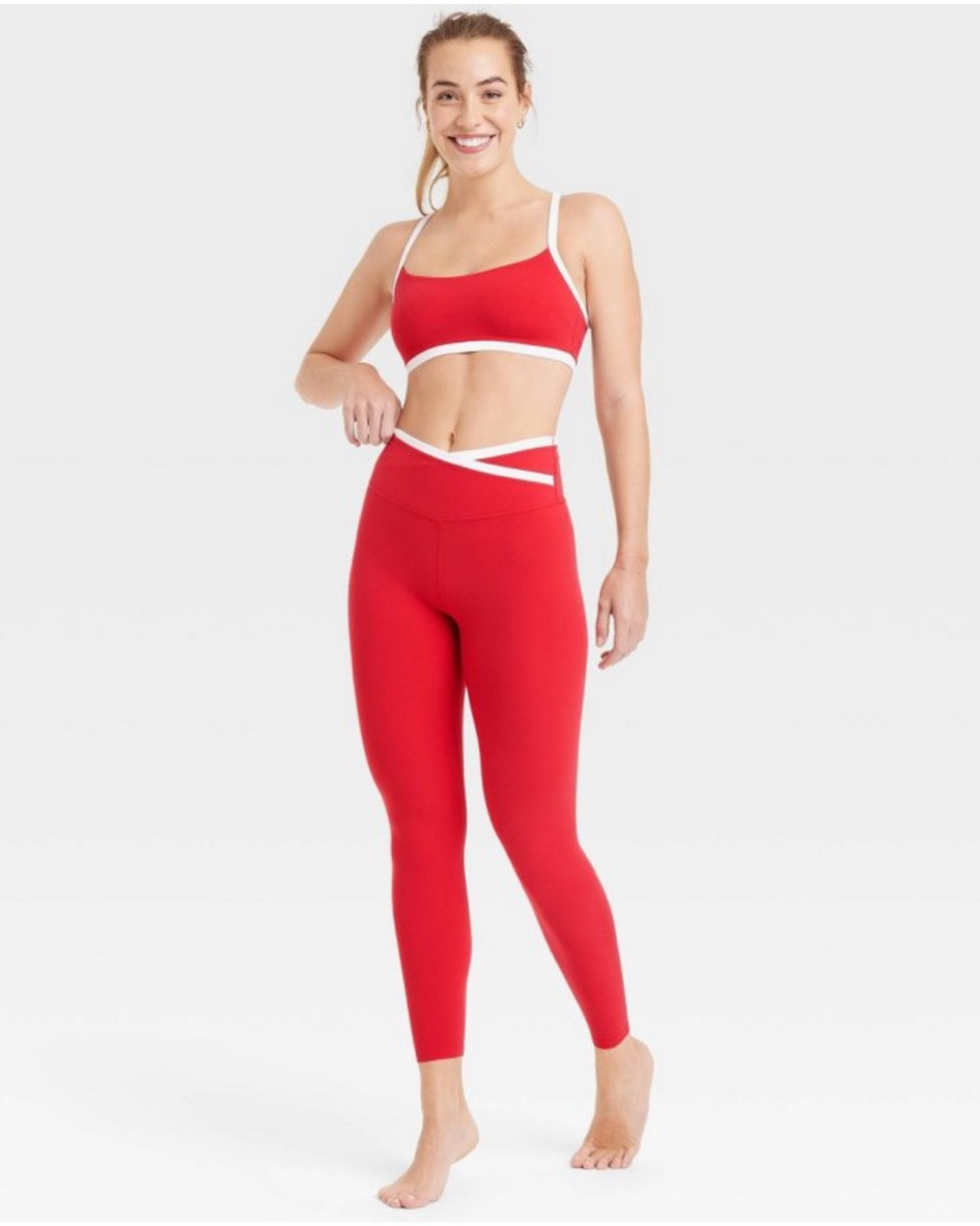 NEW TARGET DROP ♥️⛓️‍💥 Red workout set | $48 for full set 

#LTKFitness #LTKStyleTip #LTKFindsUnder50