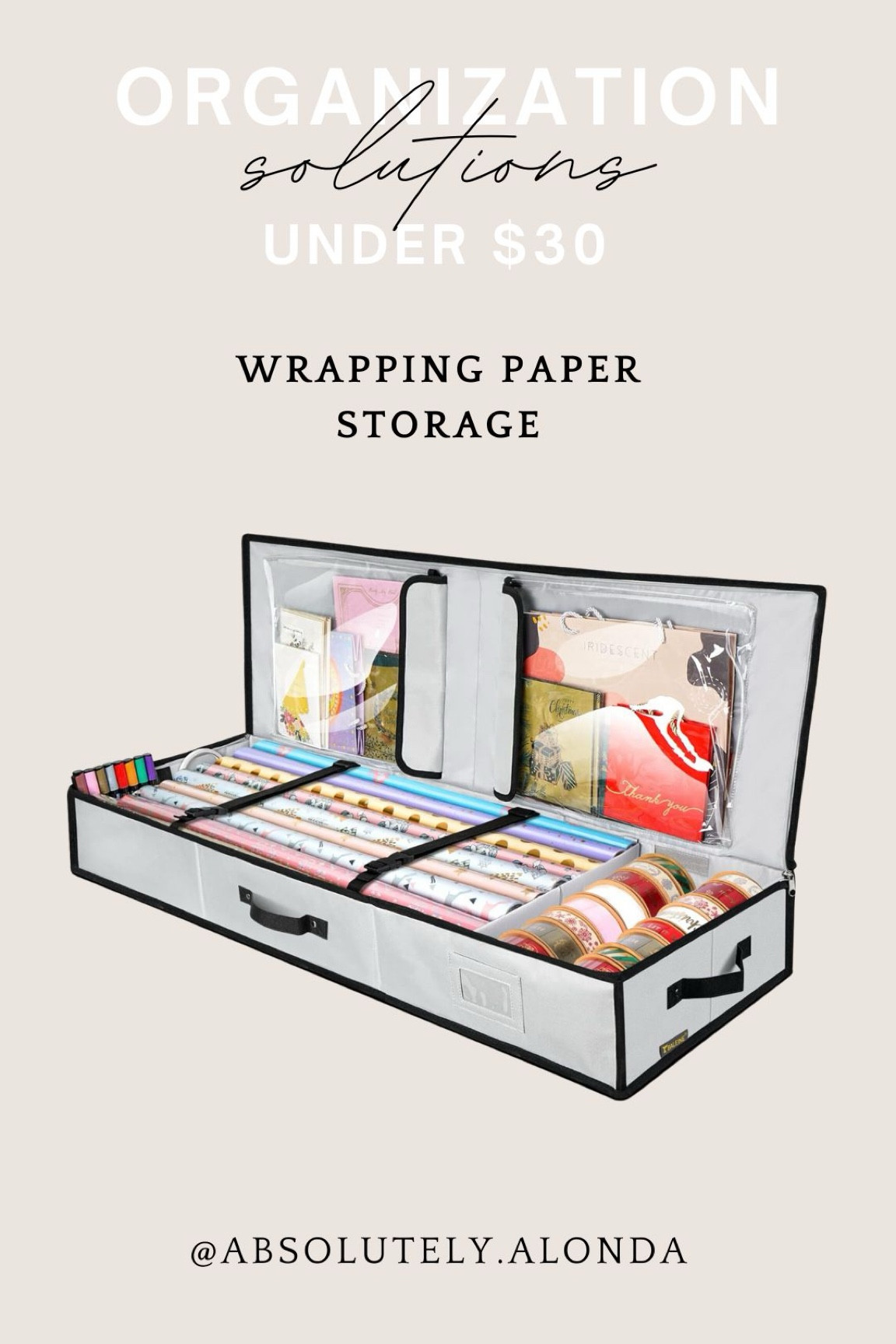 It’s that after season chaos where we don’t know what day it is and the holiday aftermath has taken over the house.

I’ve rounded up several solutions all under $30 to help organize in time for the New Year! 

First up: Wrapping Paper Storage

#LTKHoliday #LTKSeasonal #LTKHome