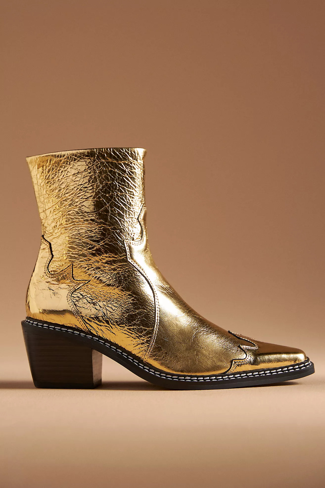 CAVERLY Kylie Western Ankle Boots | Anthropologie (US)