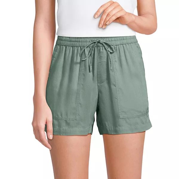 Women's Sonoma Goods For Life® Pleated Tie Waist Shorts | Kohl's