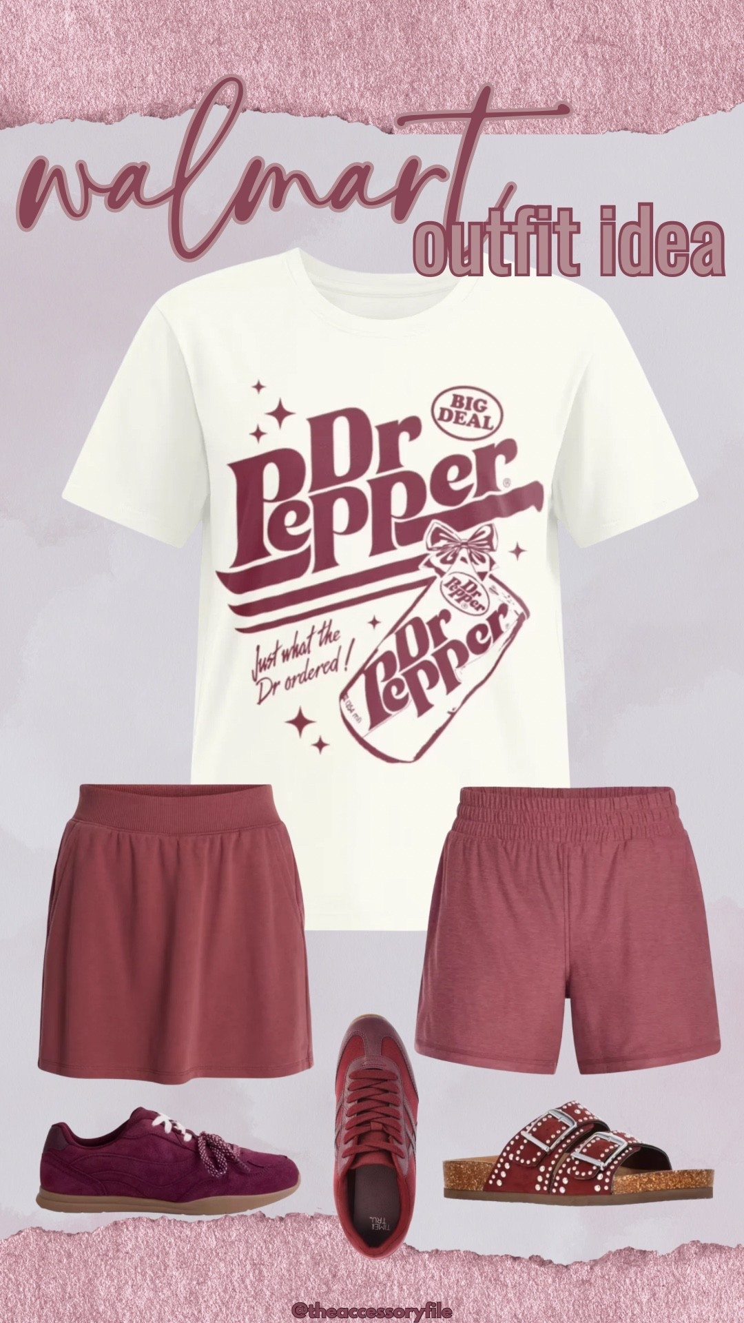 Cute outfit idea for summer! 

@walmart #walmartfashion #walmartstyle #walmartfinds #summeroutfits #drpepper #summerfashion #trending #sneakers #ontrend

#LTKootd #LTKSeasonal #LTKSaleAlert