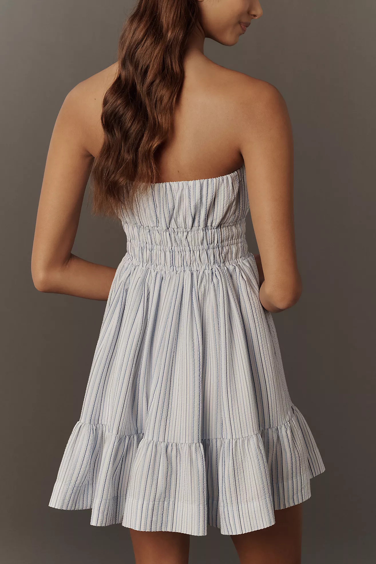 Somerset Strapless Mini Dress | Anthropologie (US)
