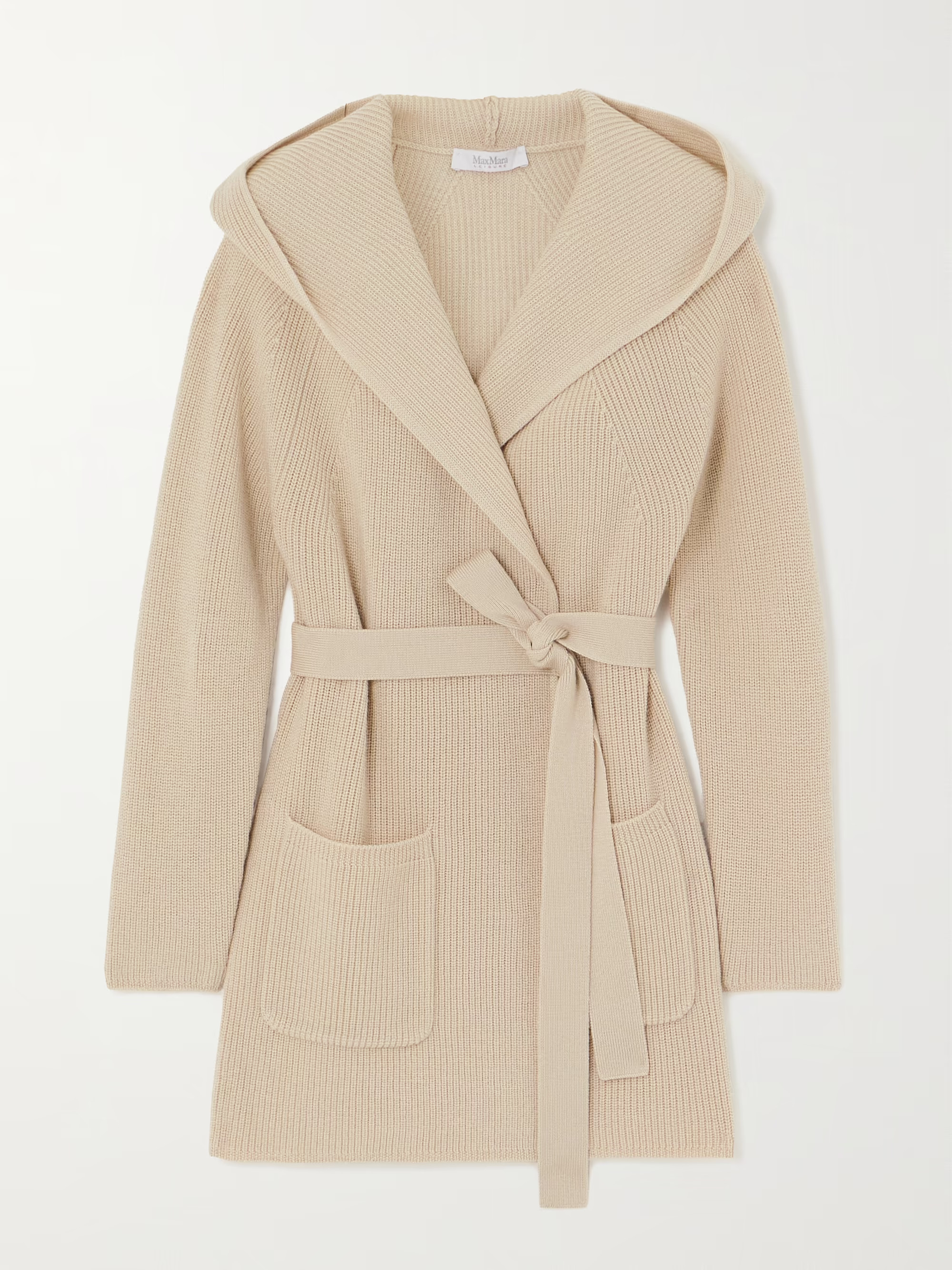 Leisure Nava hooded belted wool cardigan | NET-A-PORTER (US)