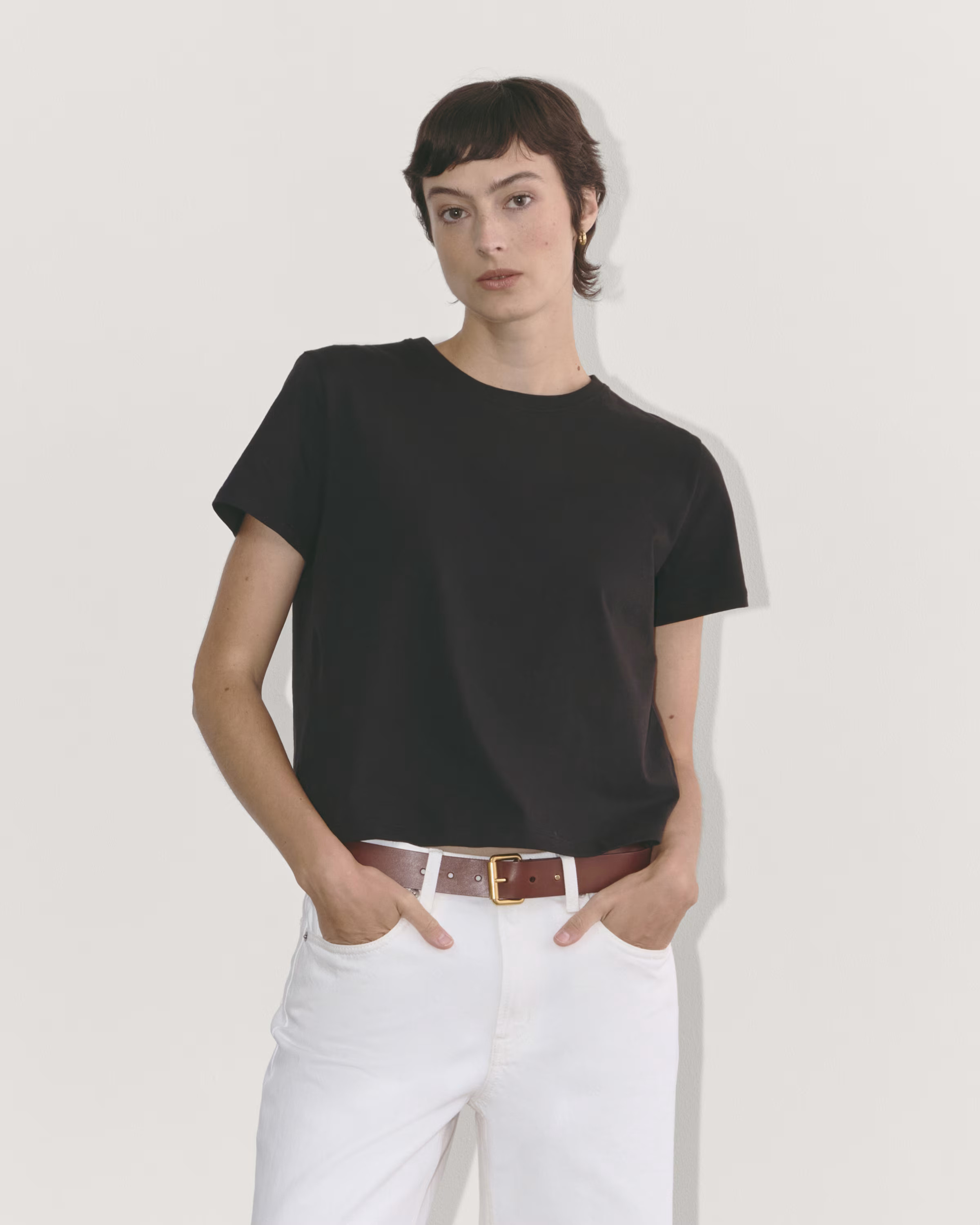 The Box-Cut Tee in Essential Cotton | Everlane