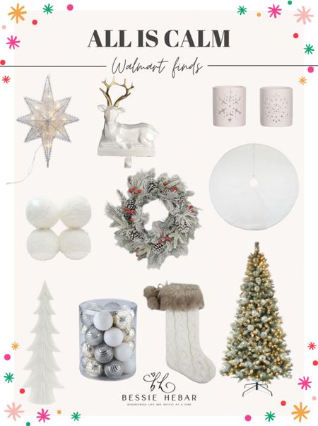 White, elegant and timeless… love this collection from Walmart 🎄

#LTKhome #LTKSeasonal #LTKHoliday