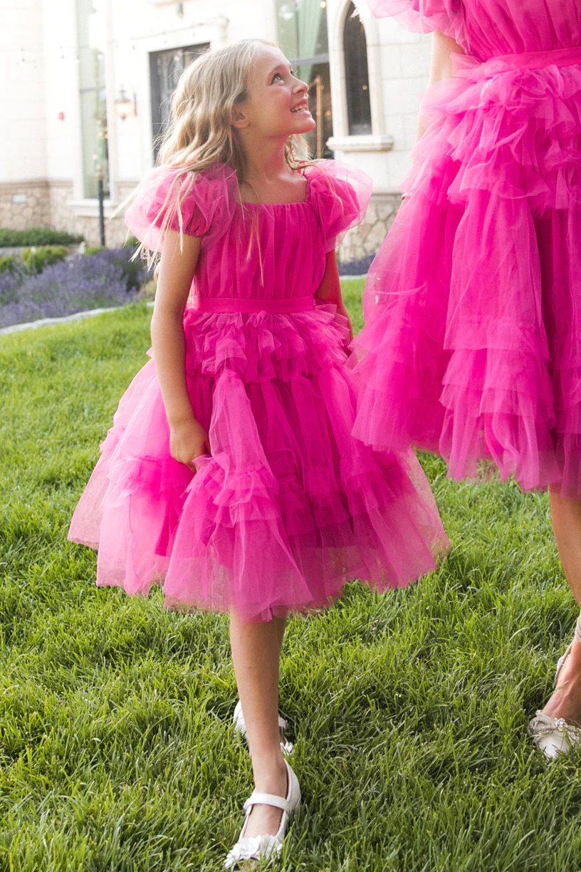 Mini Pixie Dress in Hot Pink - FINAL SALE | Ivy City Co