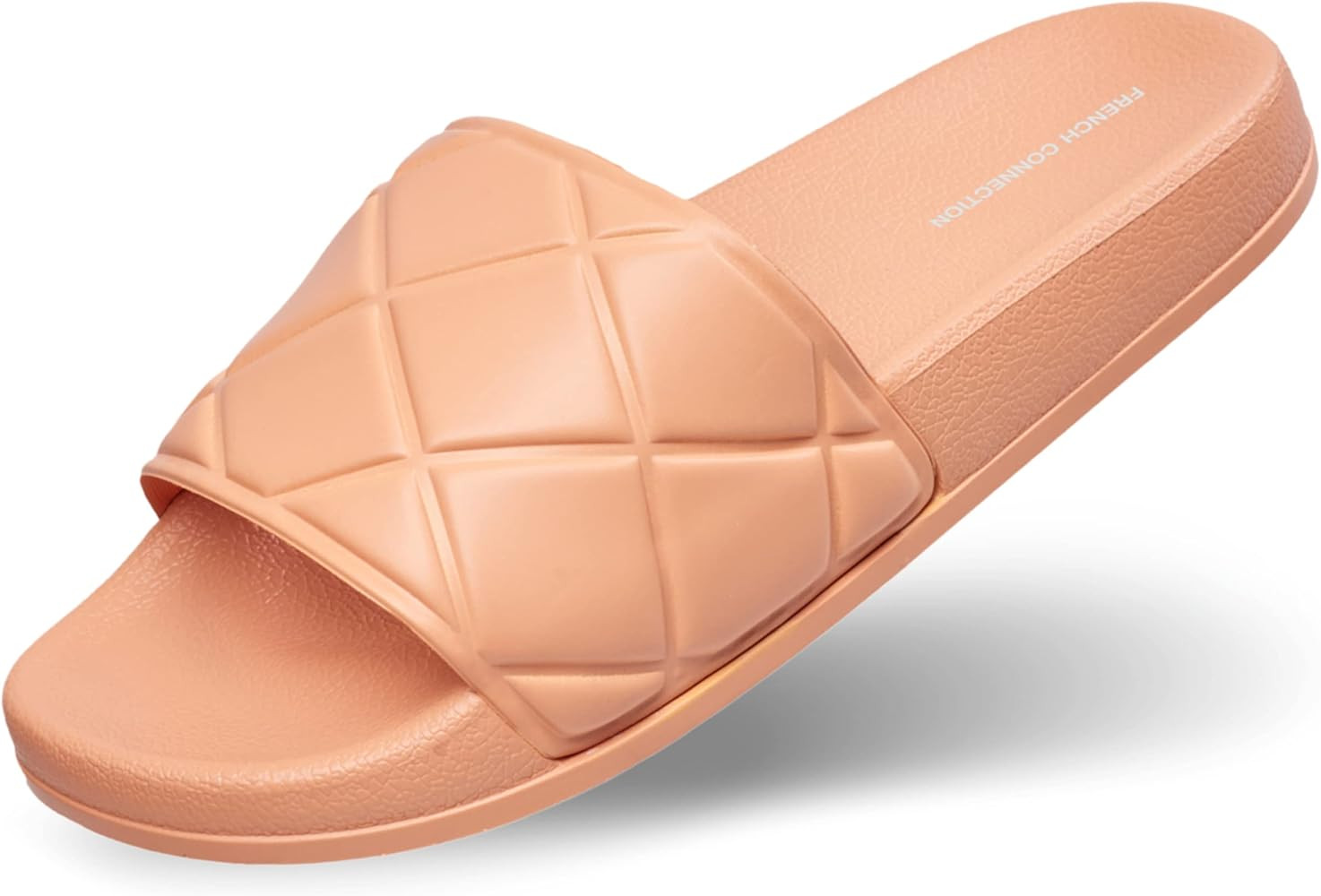 FRENCH CONNECTION Women's Squishy Fashion Slides Non-Slip Quick Drying Premium Cloud Slippers Pool B | Amazon (US)