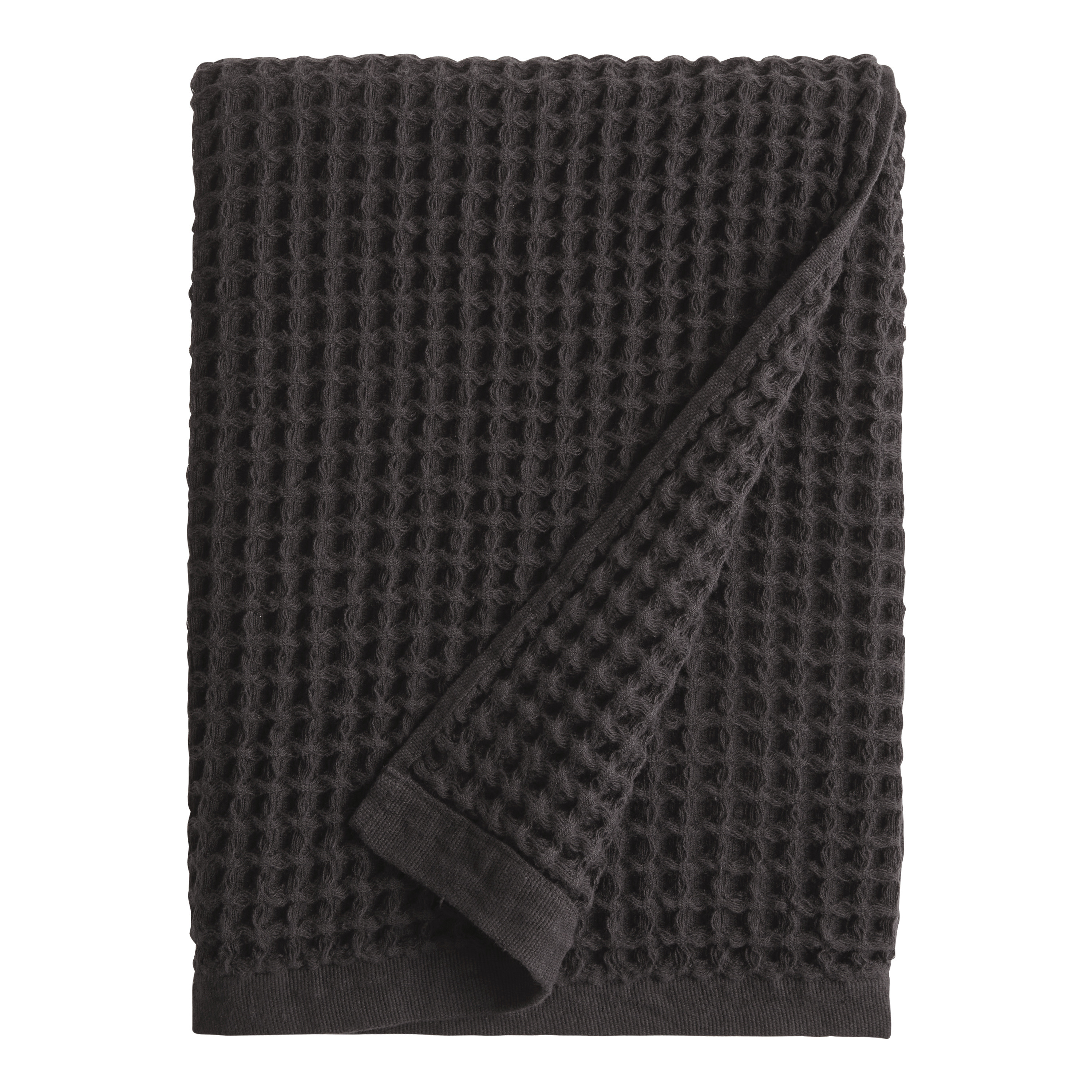 Cotton Waffle Weave Bath Towel | World Market