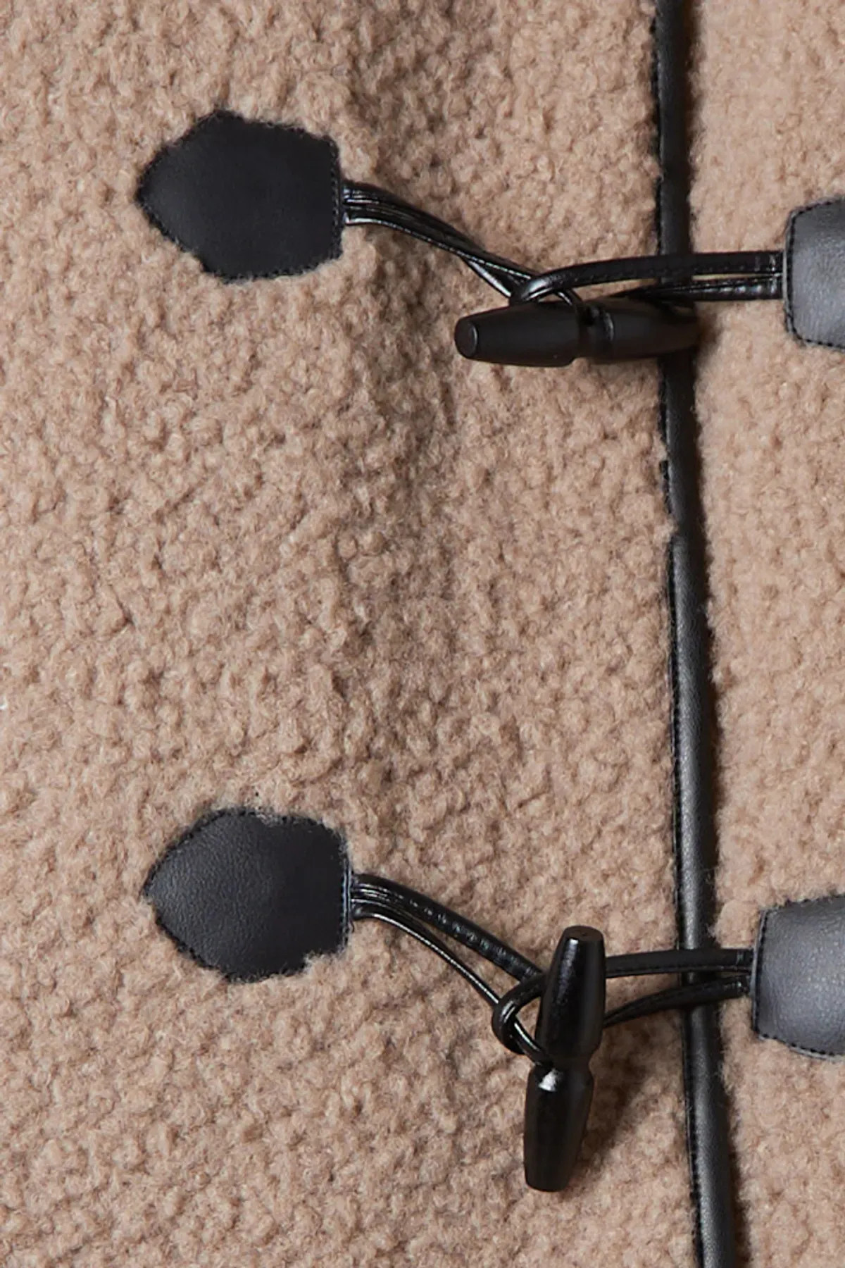 SHERPA JACKET WITH TOGGLE FRONT | OAK + FORT