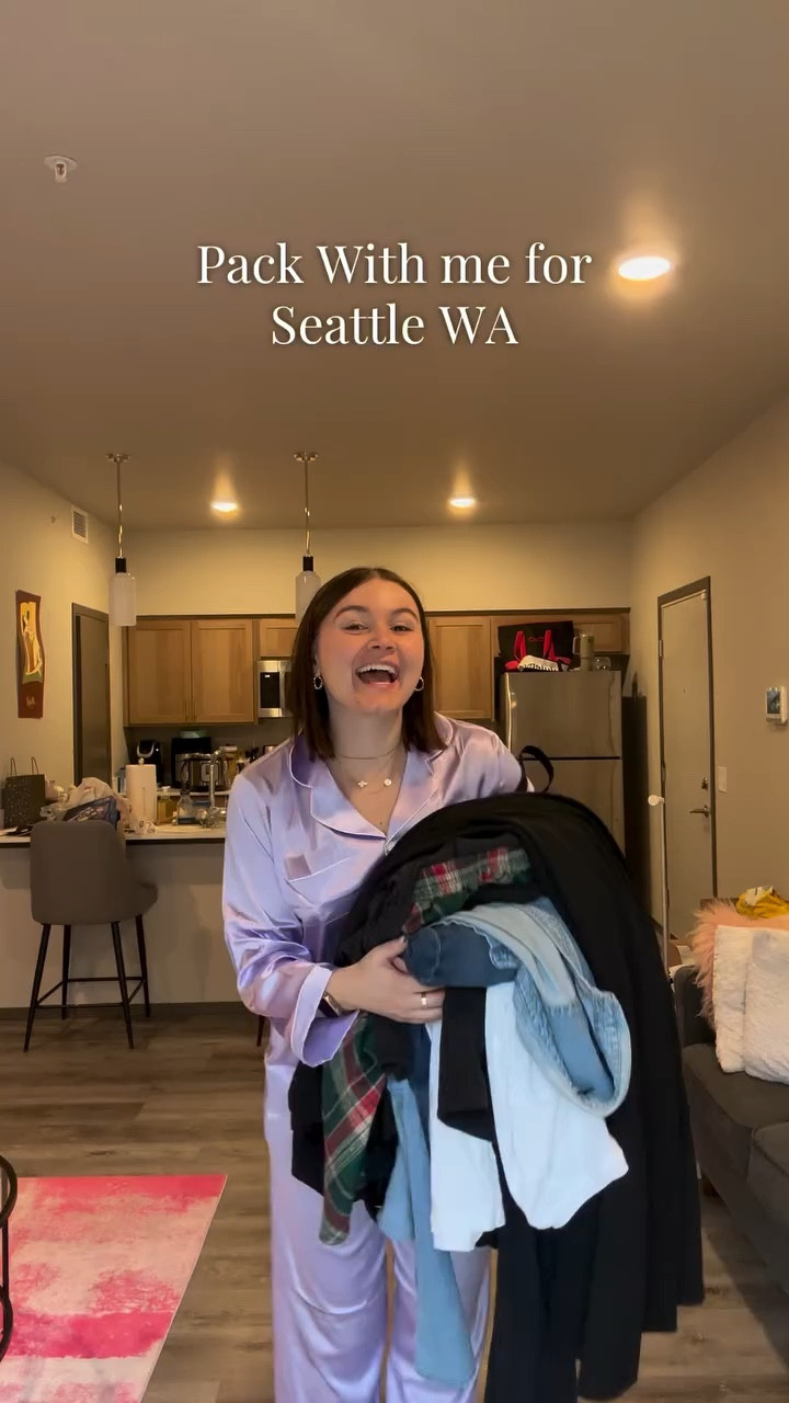 Comment SEATTLE for a direct link to these looks!

Ya girl is already back from my Seattle work trip but had to share all my outfits! This was such a fun holiday and filled with the cutest PNW-friendly outfits. The key is to stick with basics and add in some jewelry and a statement piece to really make the outfits pop 🤩

#packwithme #packwithmevideo #traveloutfits #holidaypartyoutfit #blacktiedress #seattlefashion

#LTKMidsize #LTKHoliday #LTKFindsUnder100