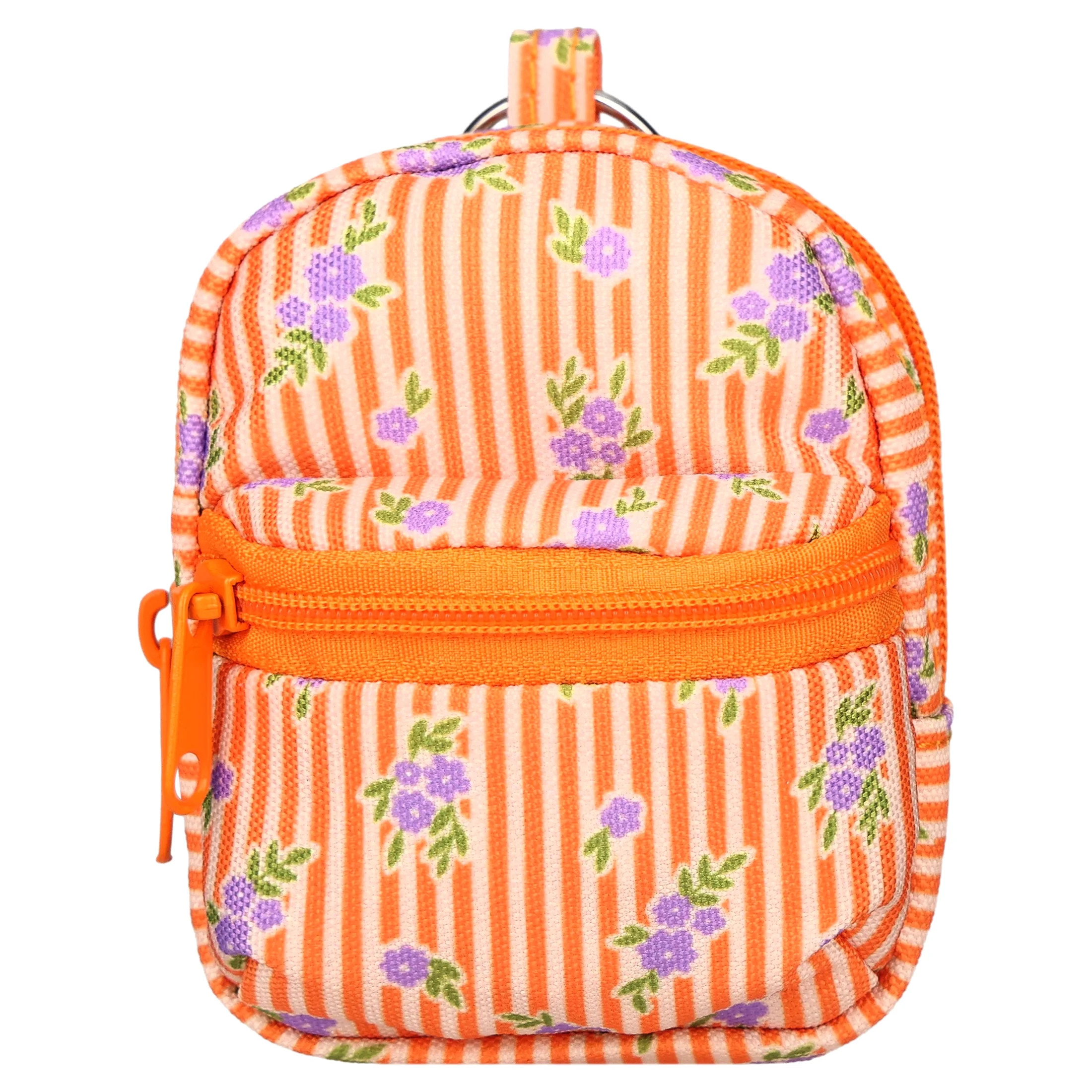Pen+Gear Mini Bag Charm, Orange Floral, Perfect for Students of All Ages--Elementary, Middle Scho... | Walmart (US)