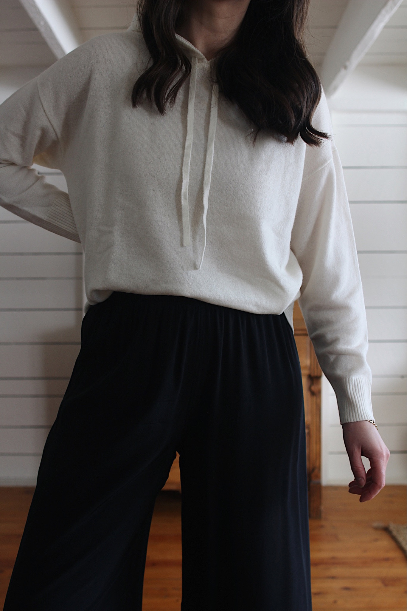 The perfect hoodie for this time of year and all through spring. Super soft, lightweight and oh so comfy. 

See how I styled it two ways in my latest outfit posts (& videos!)  

Fit is true to size. I went for a M for extra slouch and love it. Use STYLEBEE20 for 20% Off (via direct link on the blog). 

Silk pants are old but I’ve found two really similar options. 

#casualstyle #hoodie 

#LTKSeasonal