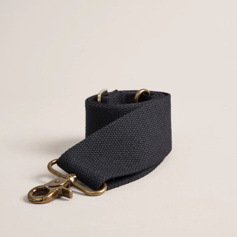 Adjustable Crossbody Strap - Black | Parker Thatch