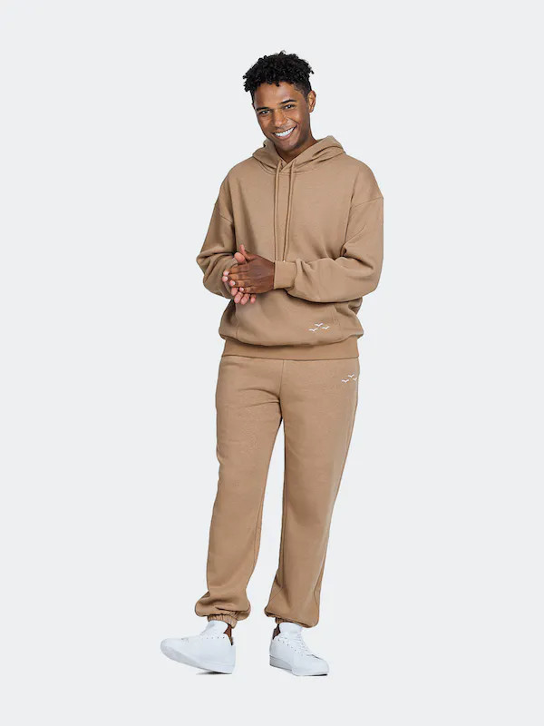 Lazypants Men's Sweatsuit Set In Camel - Brown - L | Verishop