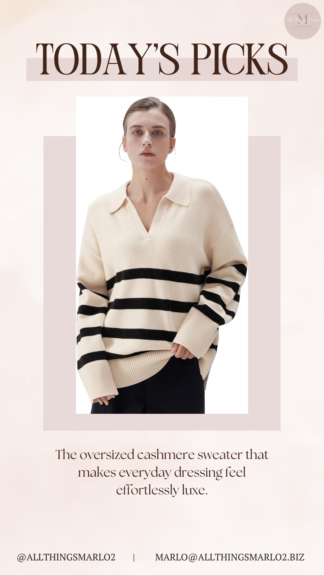 The oversized cashmere sweater that makes everyday dressing feel effortlessly luxe. 

 #LTKSeasonal #LTKWorkwear #LTKTravel