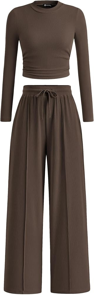 PRETTYGARDEN Women's 2 Piece Sets Fall Matching Outfits | Amazon (US)