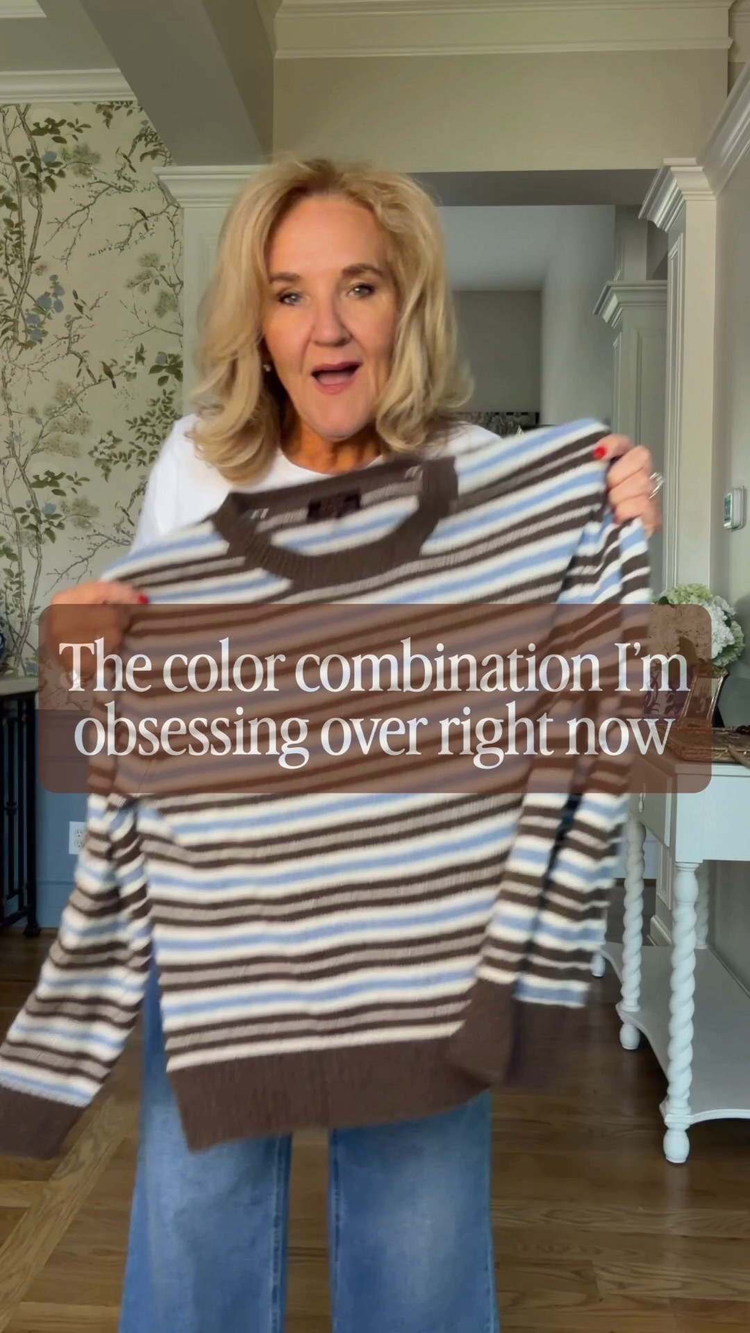 @quince #QuincePartner 
This color combo is so pretty from now and in to the next season.
Sweaters size medium
Jeans size 29
Long sleeve white tee size large
Silk pants size medium short
Skirt size medium
My exact brown jacket isn’t available right now, but I’m linking one with a button closure. There’s also a really cool short trenchcoat that I saw last week at the conference. It comes in Brown.

Fall outfits, work outfits, everyday casual, business casual

#LTKOver40 #LTKootd #LTKPetite