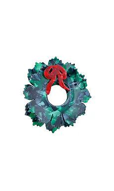 Solar Eclipse Hand-painted Origami Wreath Hair Claw Clip from Revolve.com | Revolve Clothing (Global)