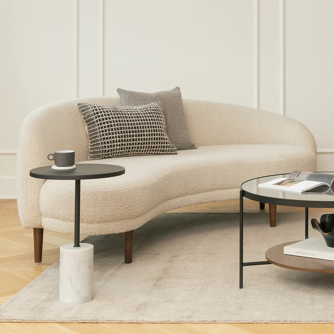 Kayra 87" Sofa - Ivory Bouclé | Article