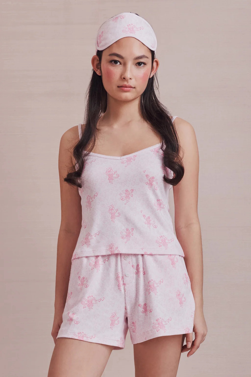 Cupid's Kiss Cami Boxer Set | Roller Rabbit