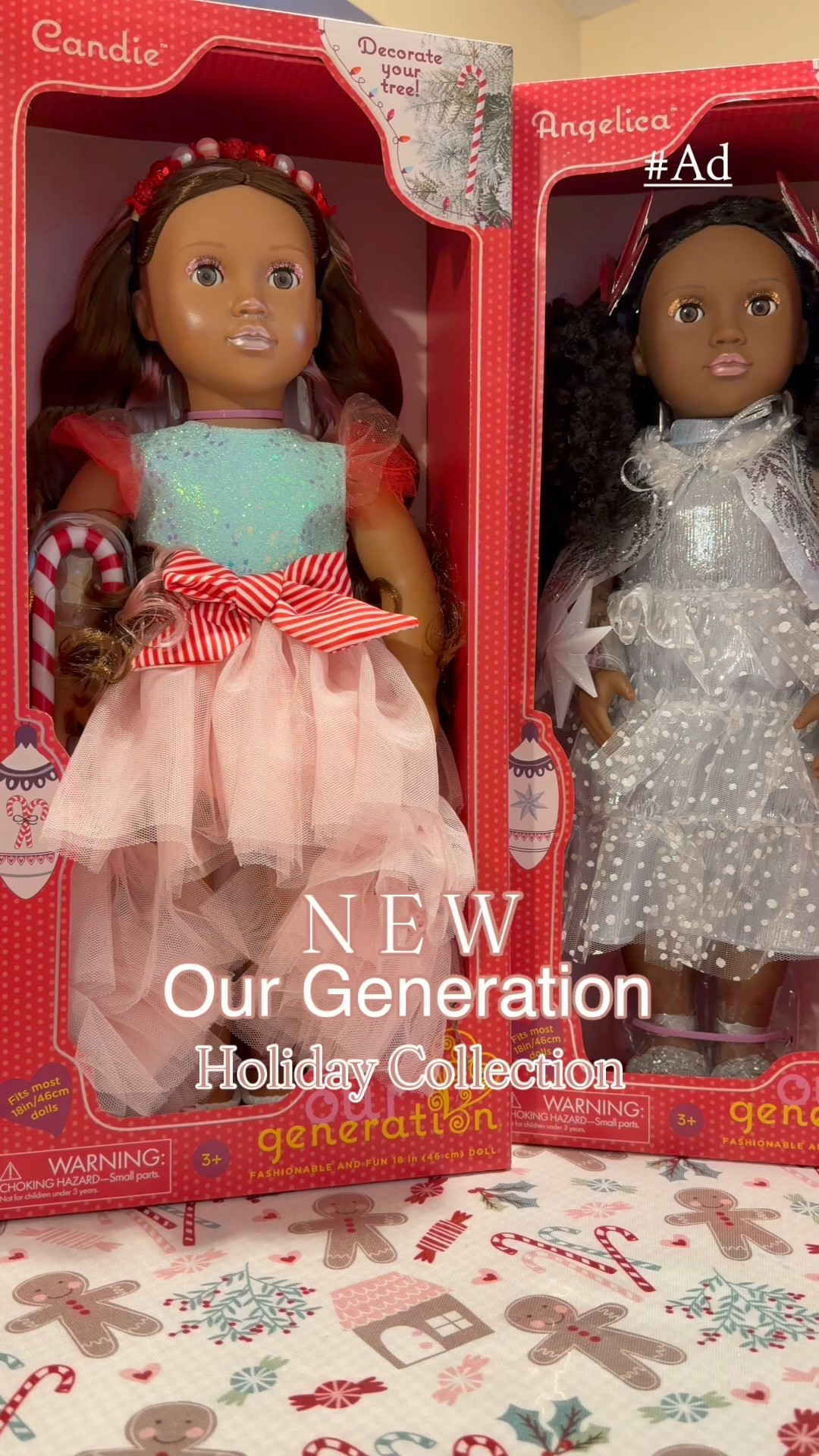 #Ad The perfect gift this holiday season from @OGDolls Limited-Edition Holiday Collection ✨ 
Beautiful, top quality & affordable toys that your kiddos will absolutely love!! Comment OG DOLLS to receive a DM with the link 🔗 
#ad #ogdolls #ourgenerationdolls #ourgeneration #TargetPartner #Target 

#LTKKids #LTKHoliday #LTKGiftGuide
