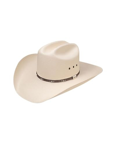 RESISTOL Men's Kingman 10X Straw Cowboy Hat Natural 7 1/2 | Amazon (US)