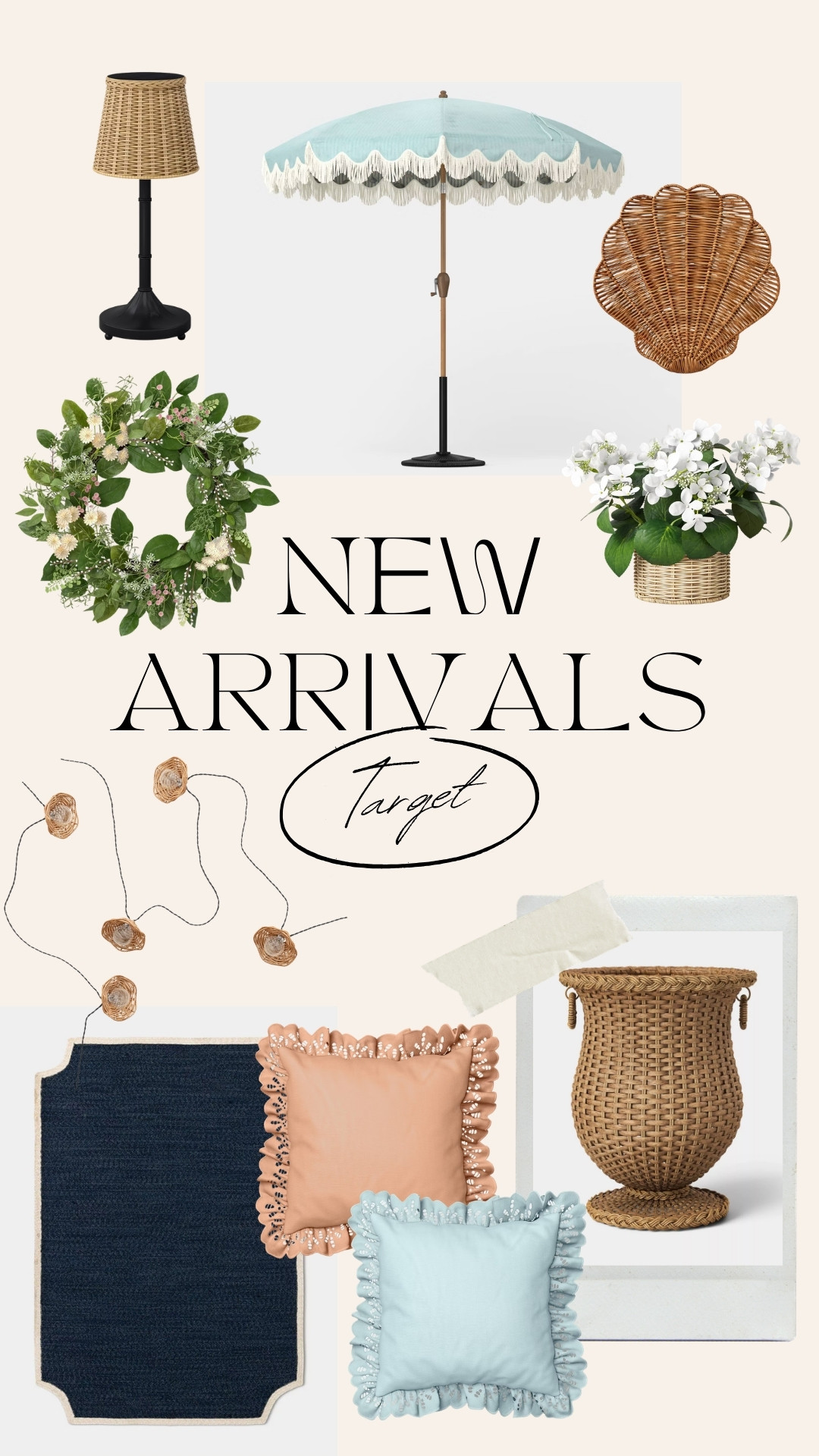 Target home just dropped the prettiest pieces 😍 giving coastal + cozy vibes and I’m obsessed. 

 

#LTKSeasonal #LTKHome