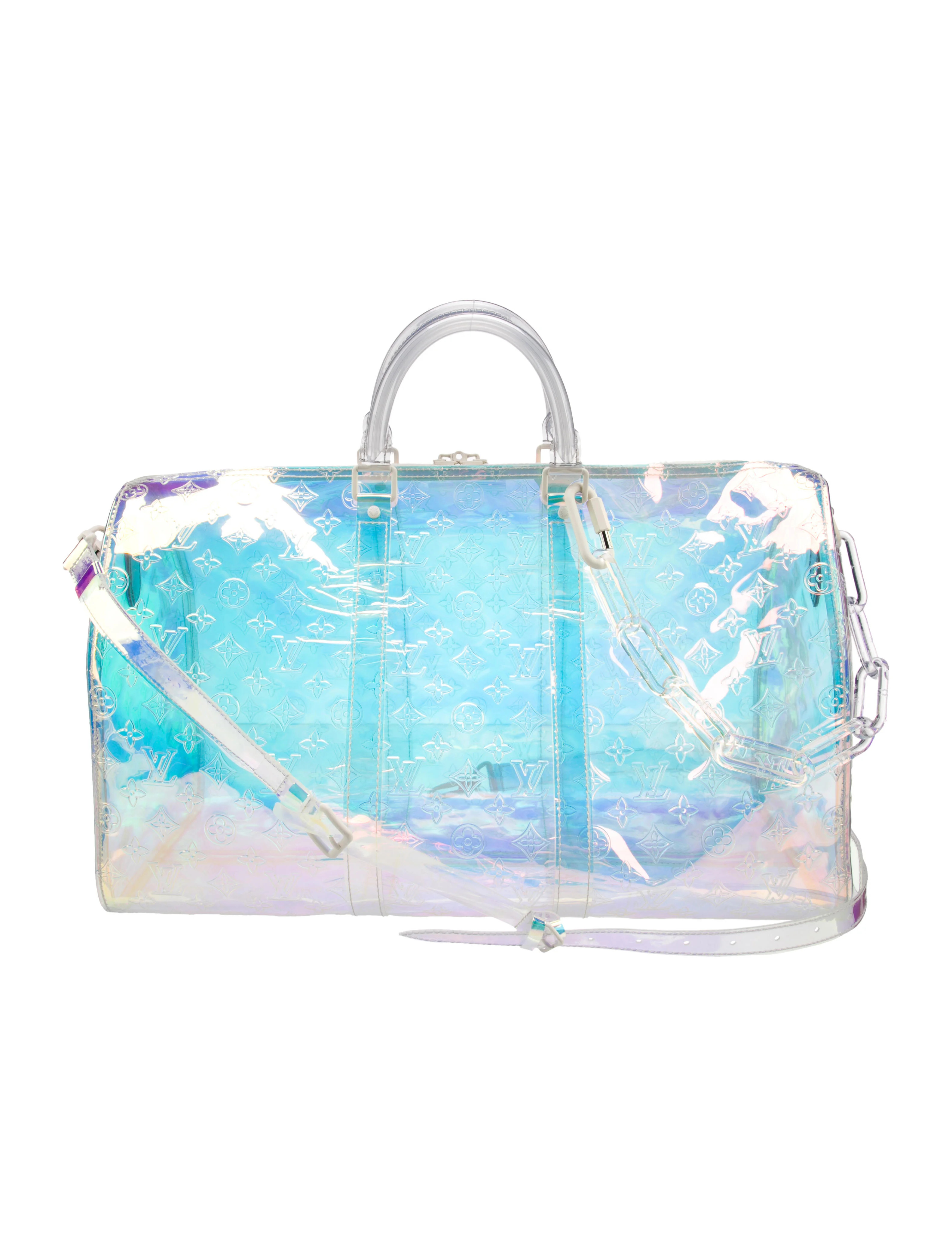 2019 Monogram Prism Keepall Bandoulière 50 w/ Strap | The RealReal